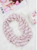 Jersey Striped Double Loop Scarf Jersey Striped Double Loop Scarf